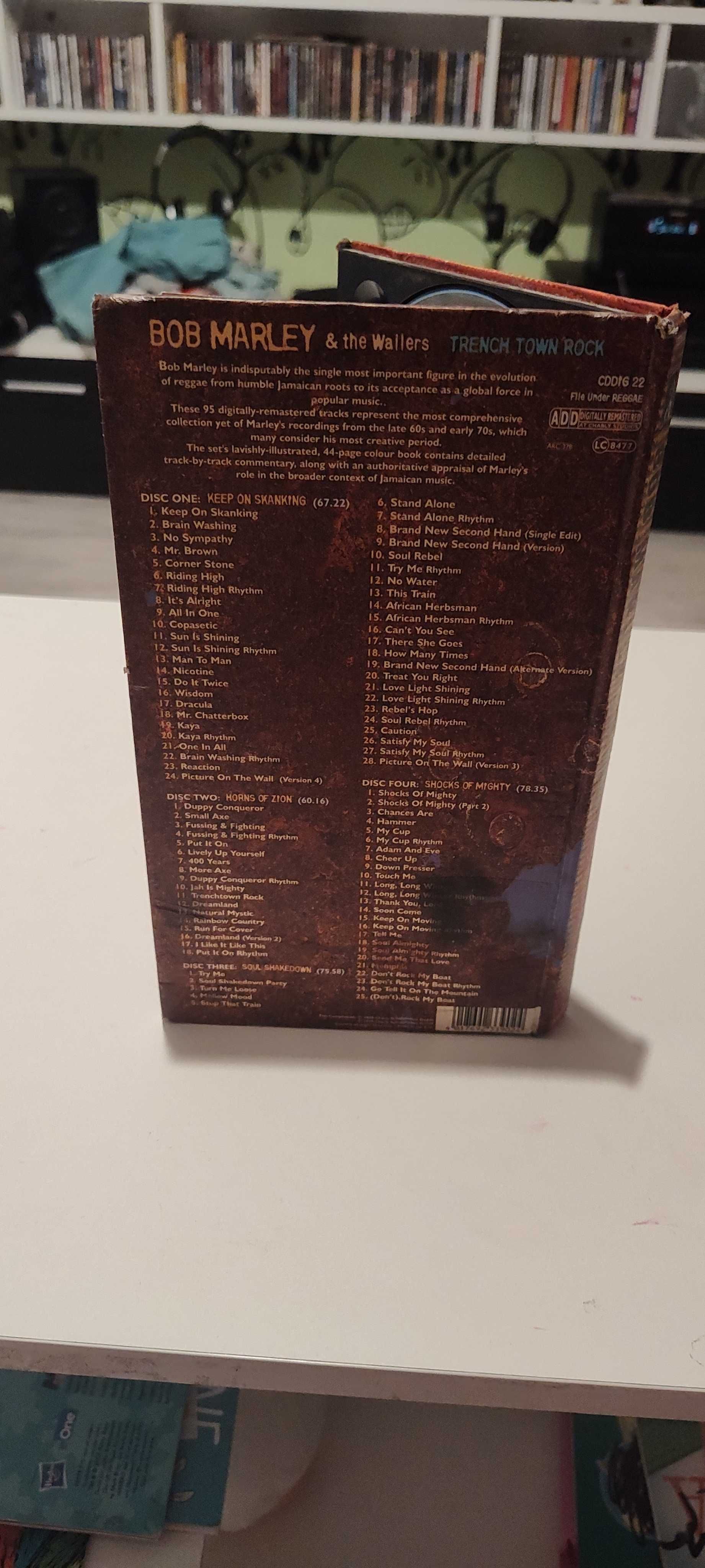 Książka z 4 płytami CD Bob Marley