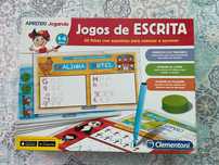 Jogos de Escrita Clementoni: 20 fichas para começar a escrever