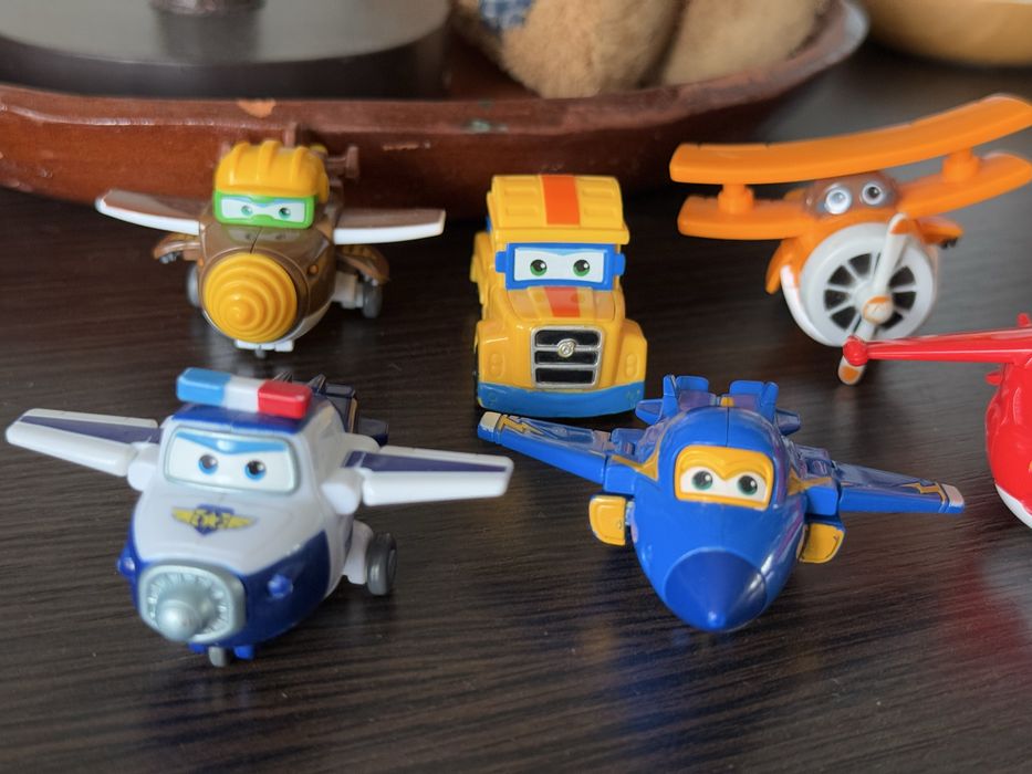 Супер крила, супер крылья, super wings міні трансформери літаки