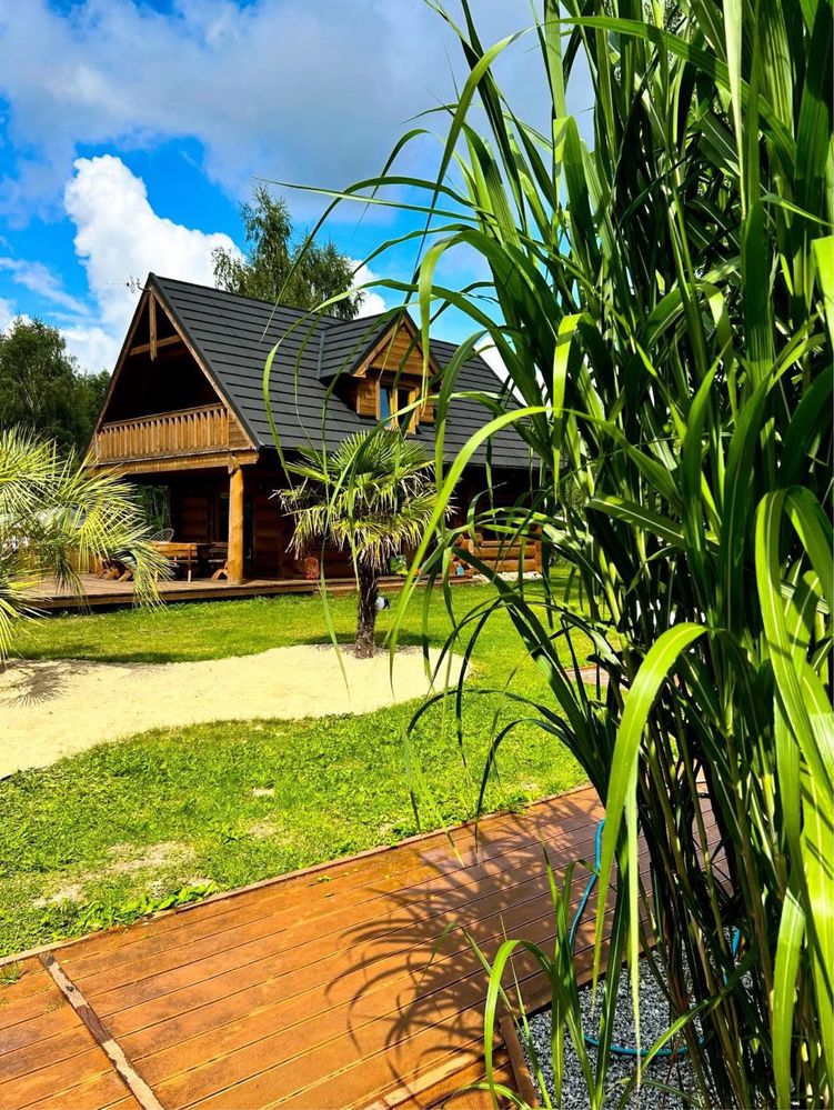 Domki Mazury z basenem