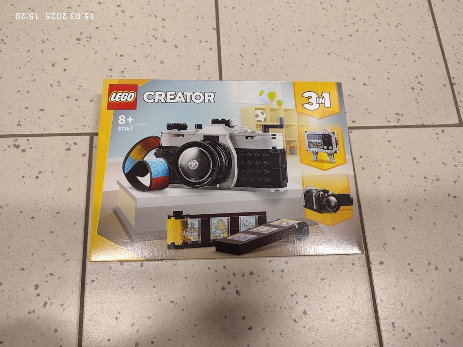 Nowy zestaw LEGO Creator Aparat fotograficzny 31147