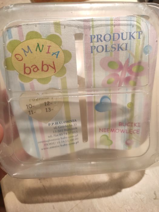 Buciki na chrzest dla niemowlaka