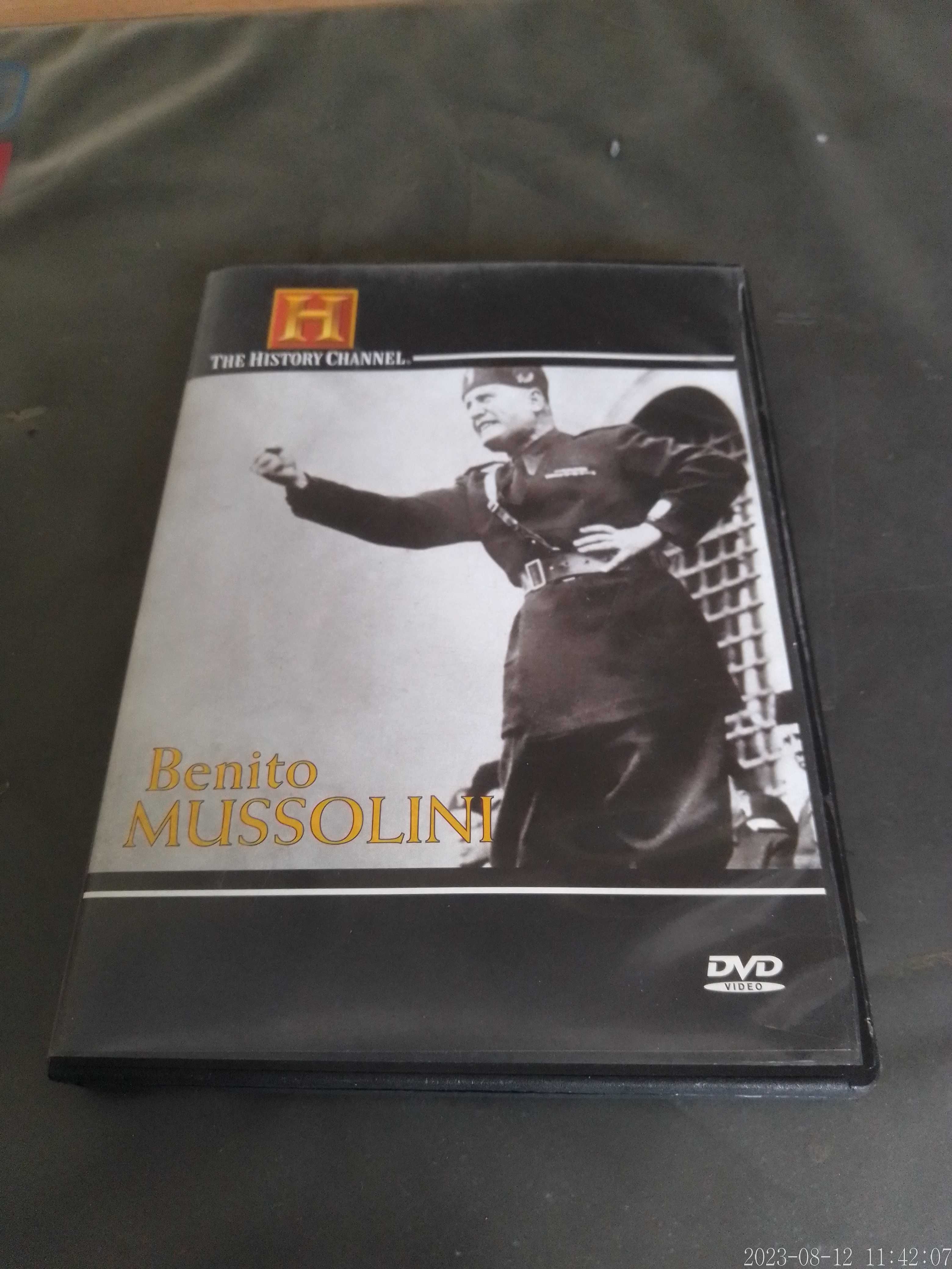 Dvd BENITO MUSSOLINI Documentário do Canal História History Il Duce