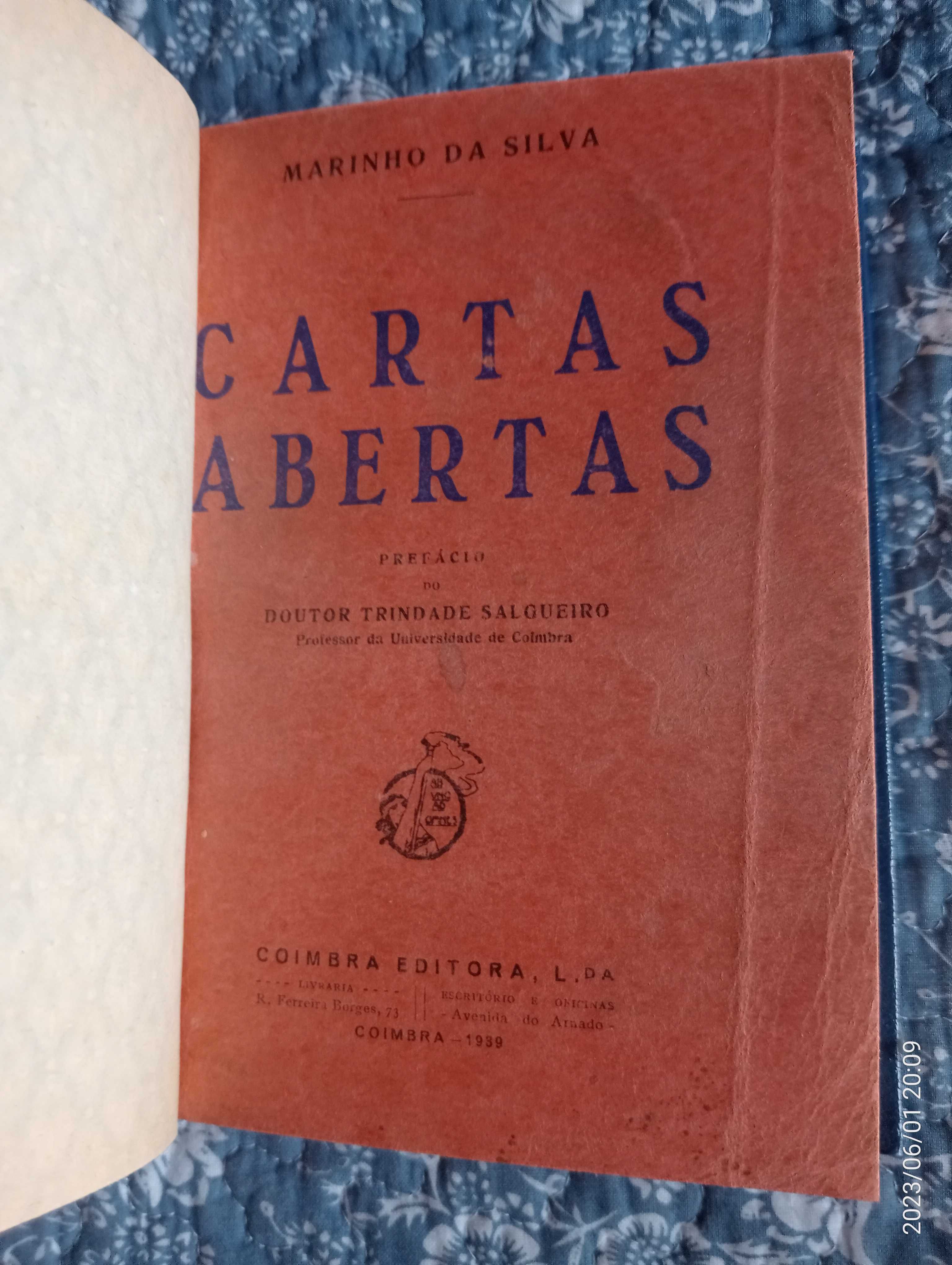 Cartas abertas de Marinho da Silva