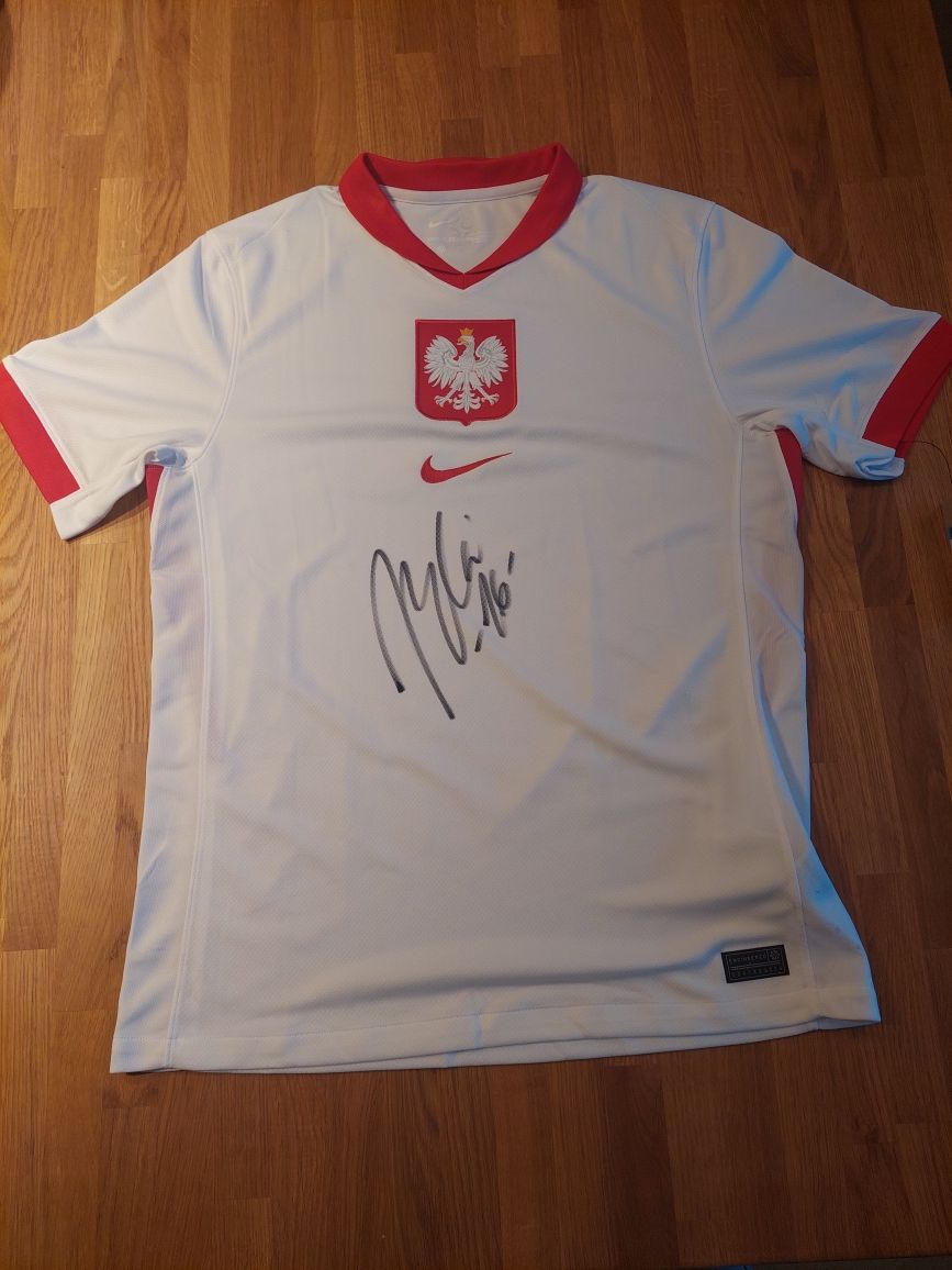 Koszulka Nike Polska autograf Jakub Błaszczykowski