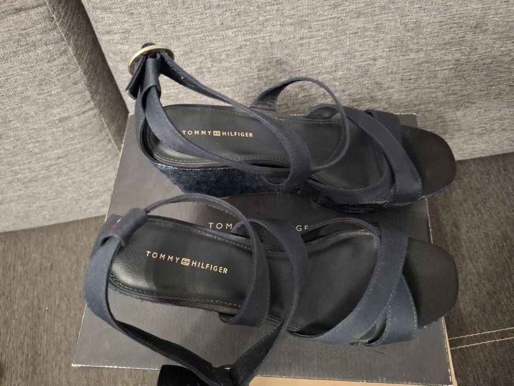 Sandały Espadryle Tommy Hilfiger r. 41