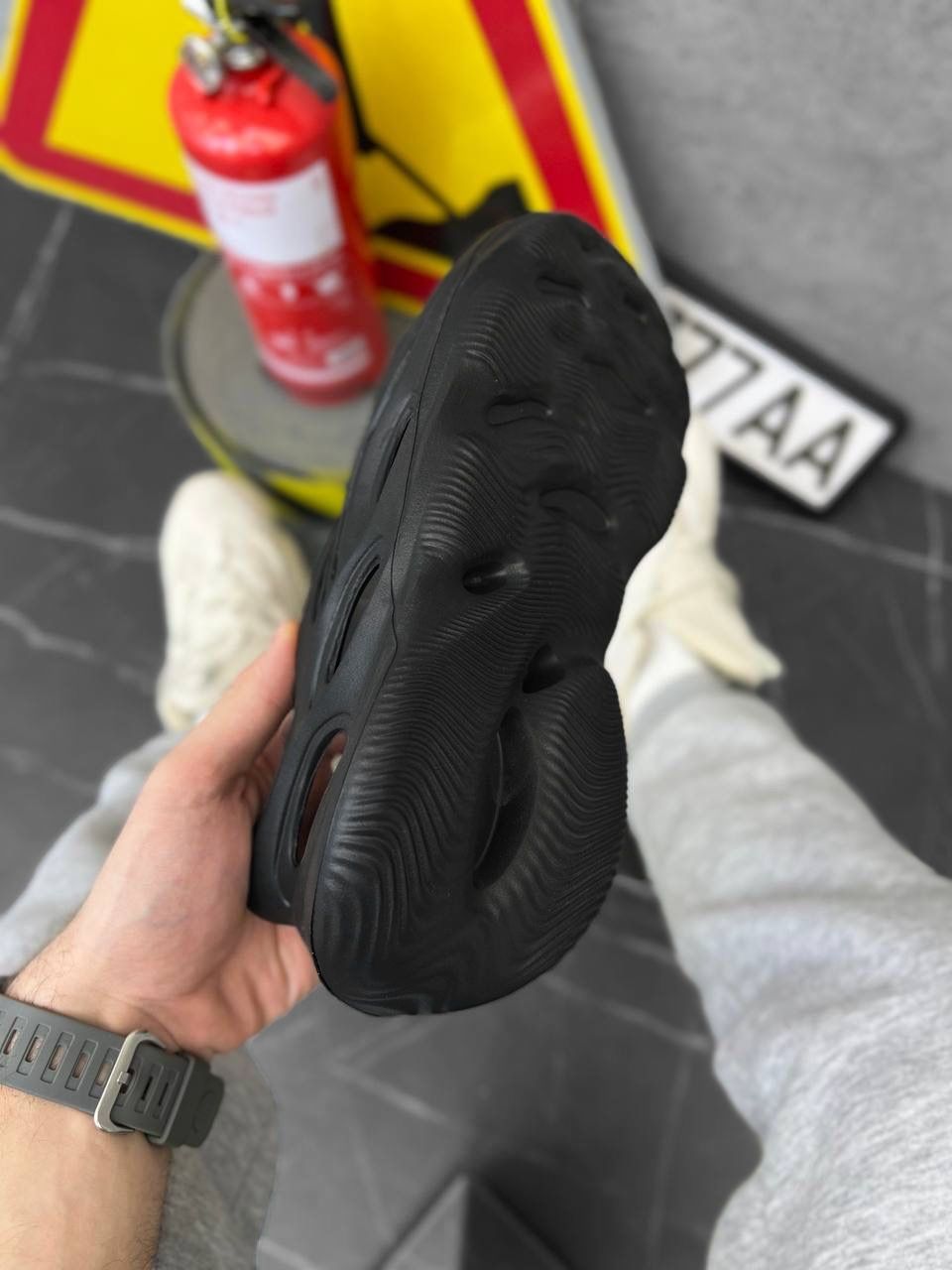 Мужские Adidas Yeezy Foam Runner, yezzy foam runner, изики