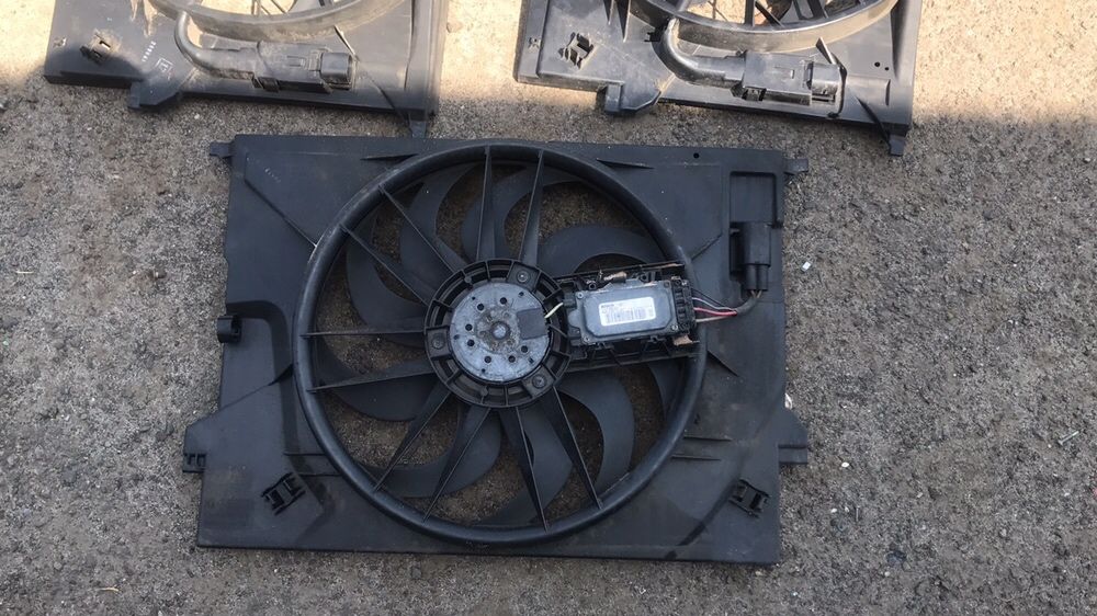 mercedes w 211 210 203 212 220 204 вентилятор дифузор интеркулер радіа