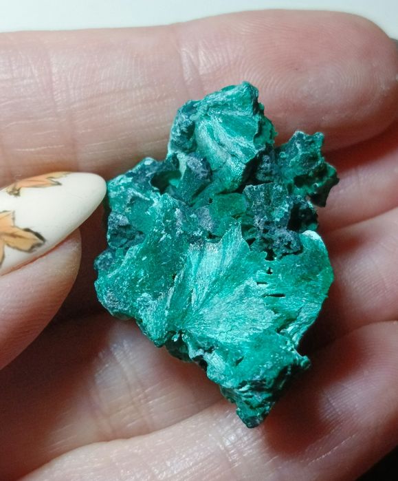 Malachit włóknisty kamień minerał