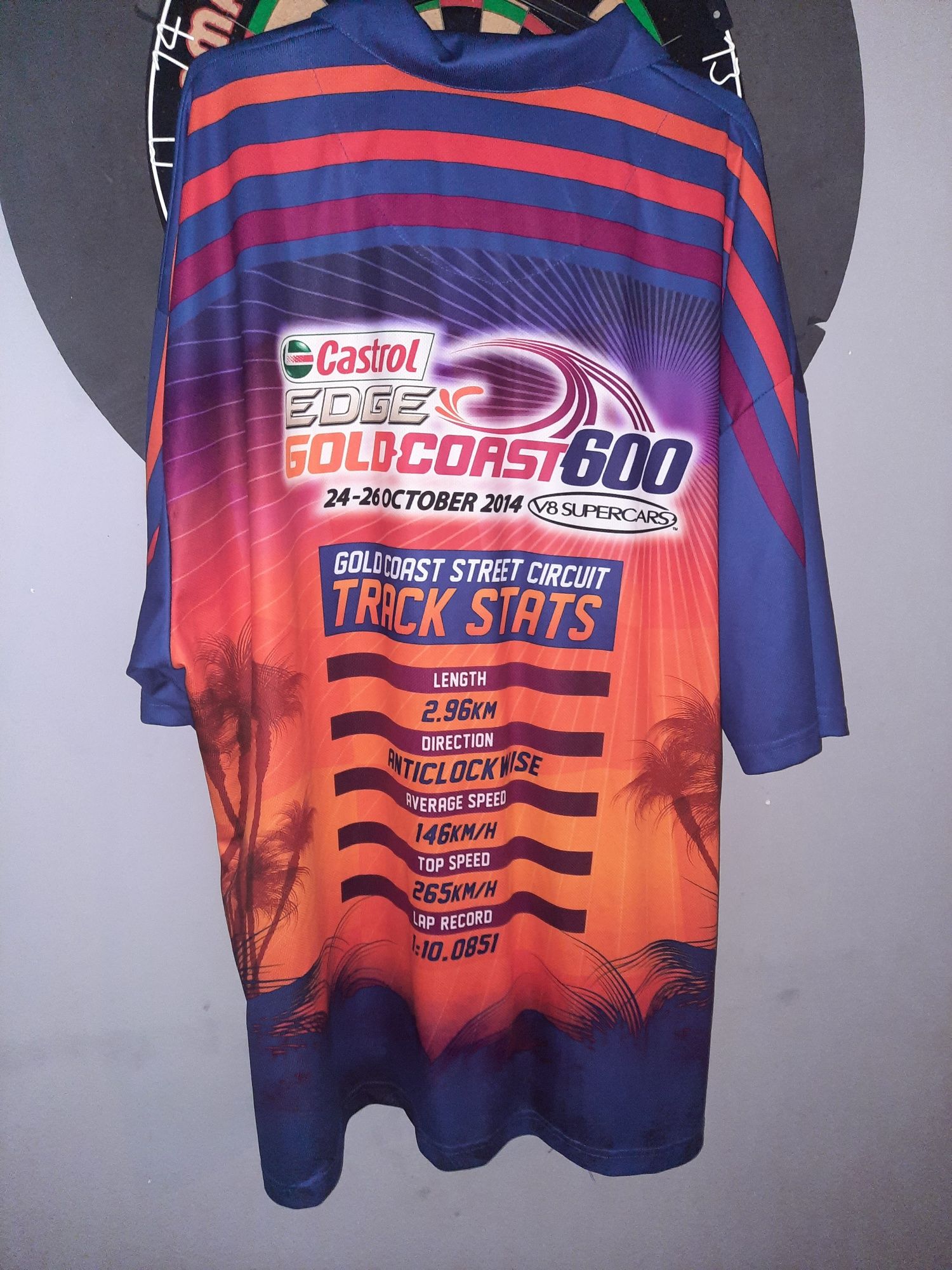 koszulka sportowa Castrol Goldcoast 600, rozmiar 5XL, VBM