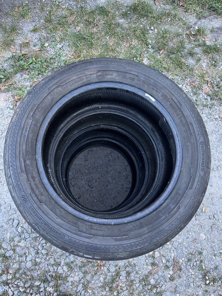 Шины цешка Continental 225 55 17C