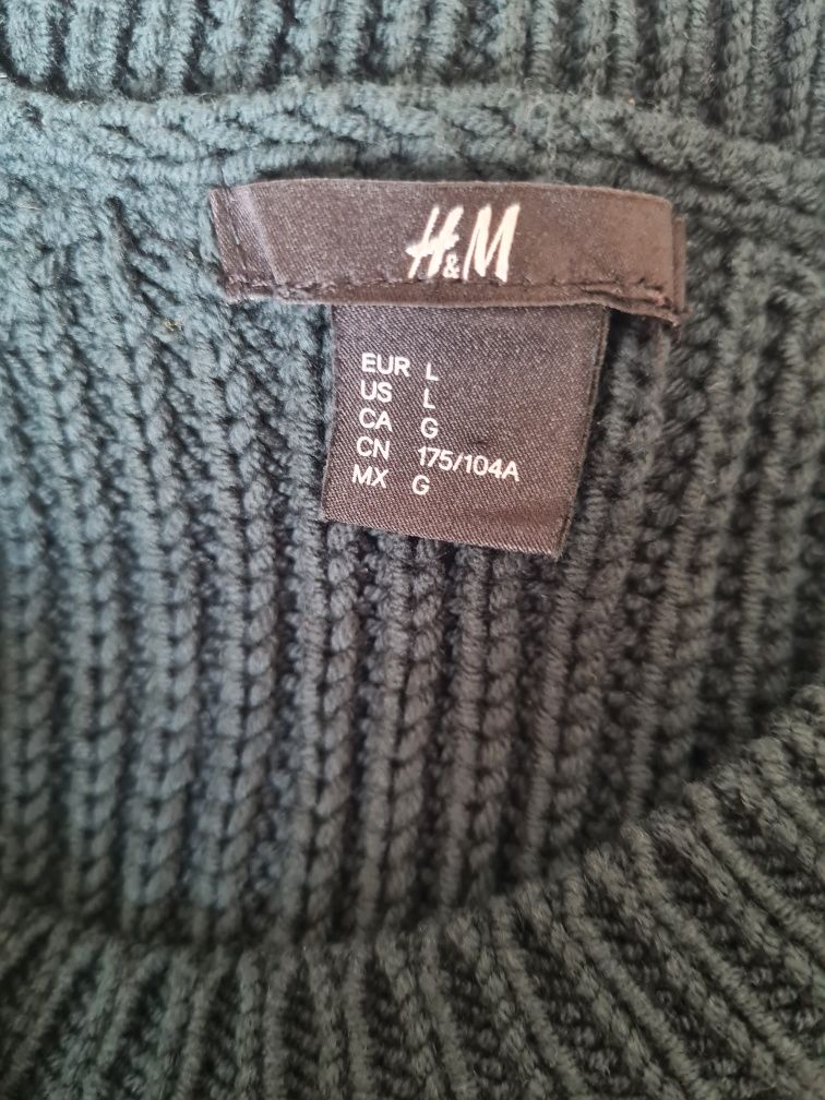 Blezerek H&M damski L , butelkowa zieleń