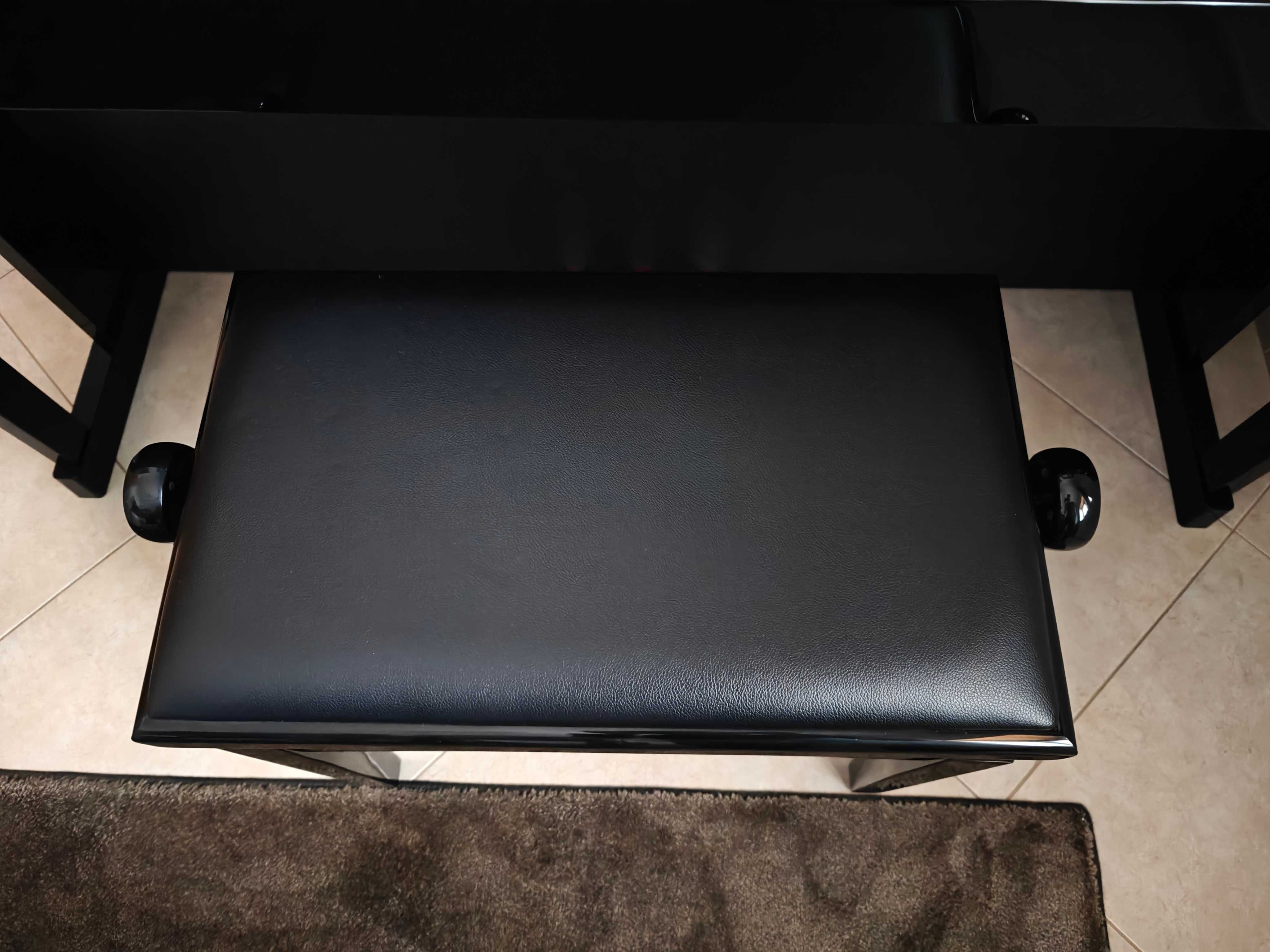 Piano Roland S1 PE Preto Polido + Banco