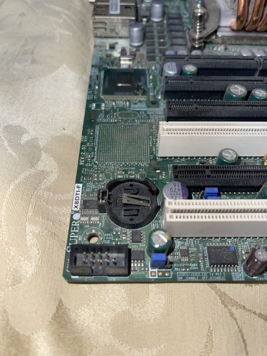 Комплект Материнская плата + процесор + память Super micro X8DTI-F