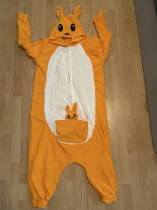 Strój kangura z maleństwem przebranie karnawał