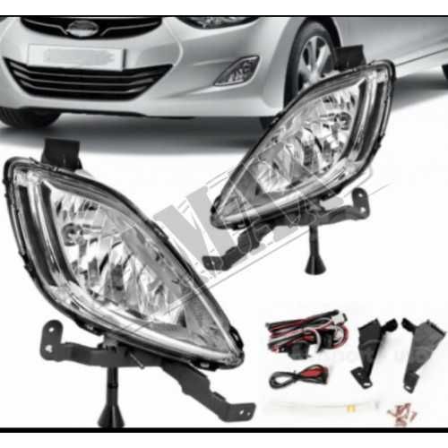 Противотуманки Допы ПТФ Hyundai Elantra 2011-2013