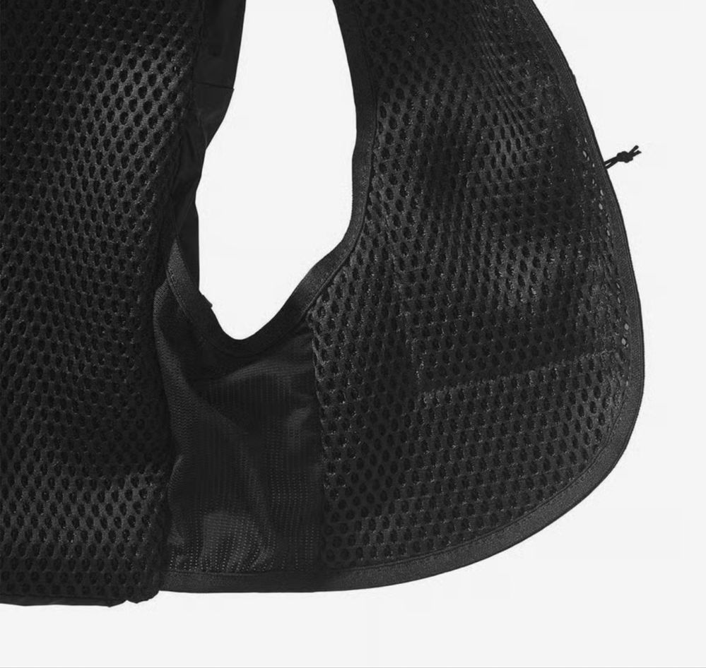 Colete de hidratação Salomon  active skin 8 set  preto.