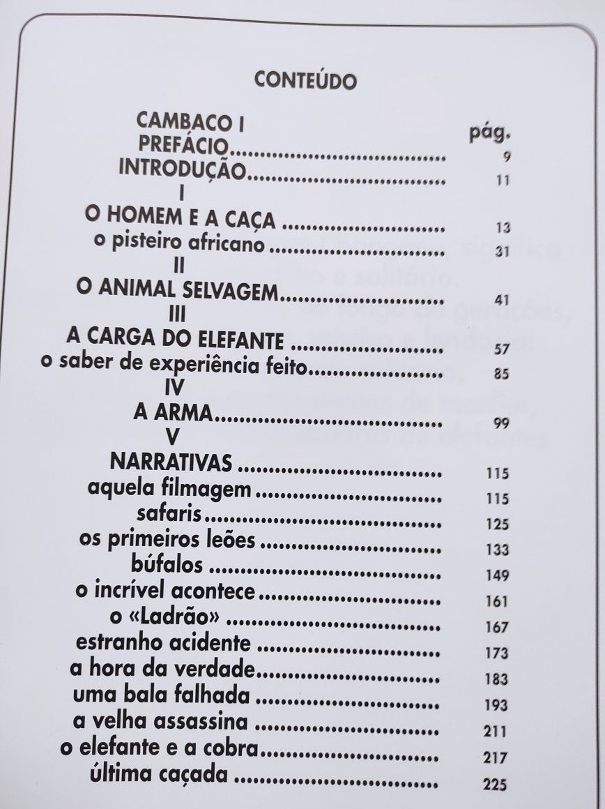 Livros sobre a caça profissional em África coleção completa muito rara