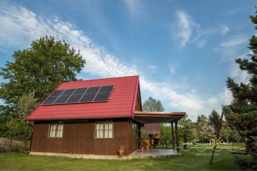 Domki letniskowe Nowe Guty 5C Mazury, jezioro Śniardwy, Sauna