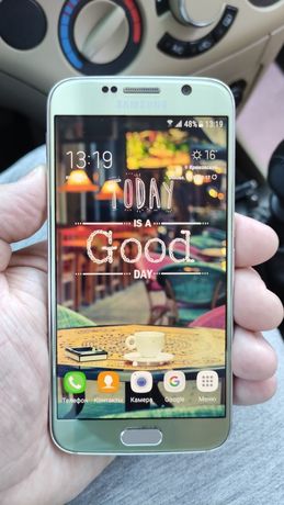 Samsung S6 цвет золото идеальное состояние