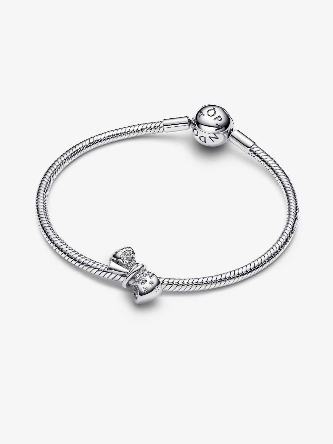 Pandora Charms Świetlista kokarda