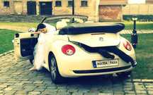 STYLOWO do ślubu! New beetle "Garbus", Maserati GranCabrio i Mustang
