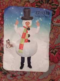 Продам надувной костюм Снеговика Снеговик