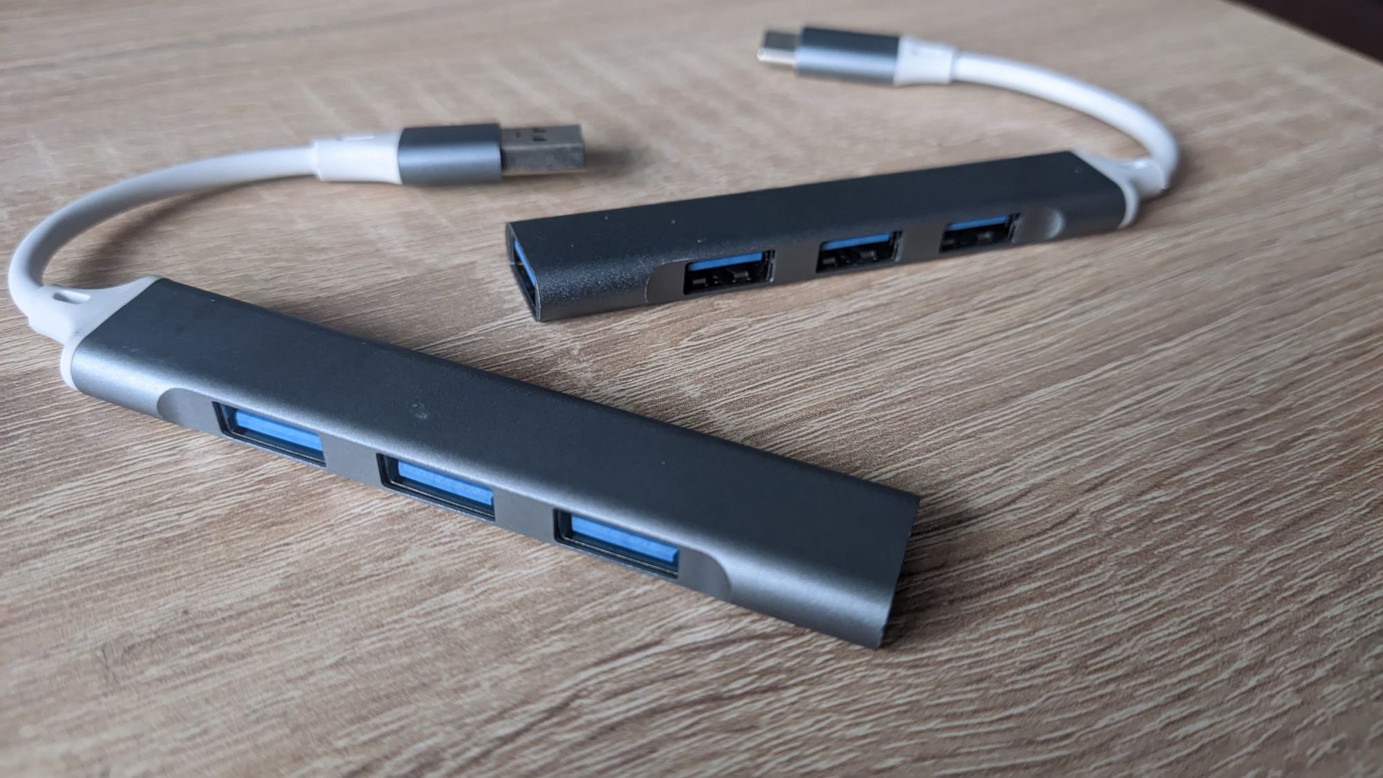 USB хаб розгалужувач  юсб с typ c