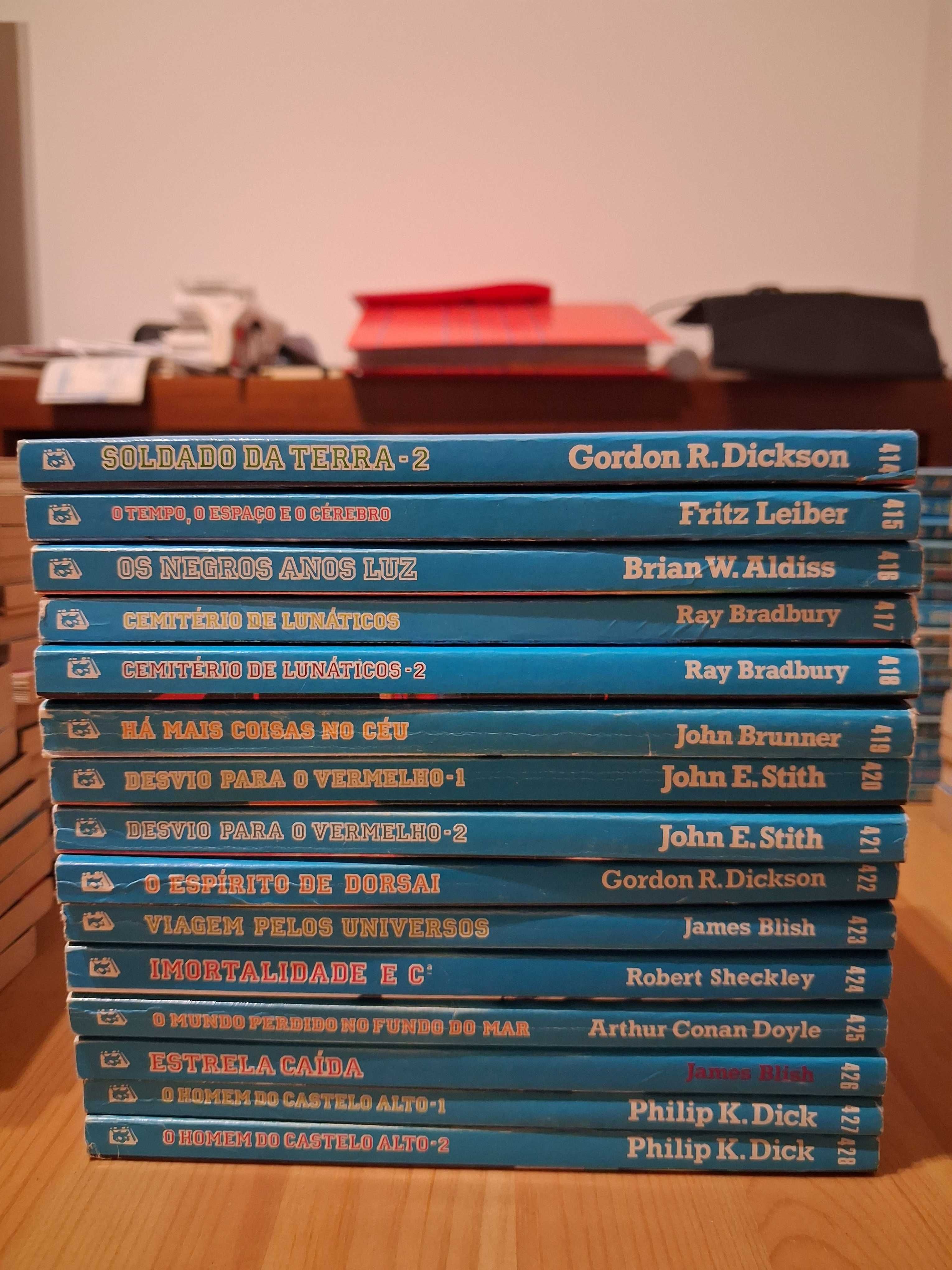 Lote de 15 livros da coleção Argonauta (4ª série, [414-428]).