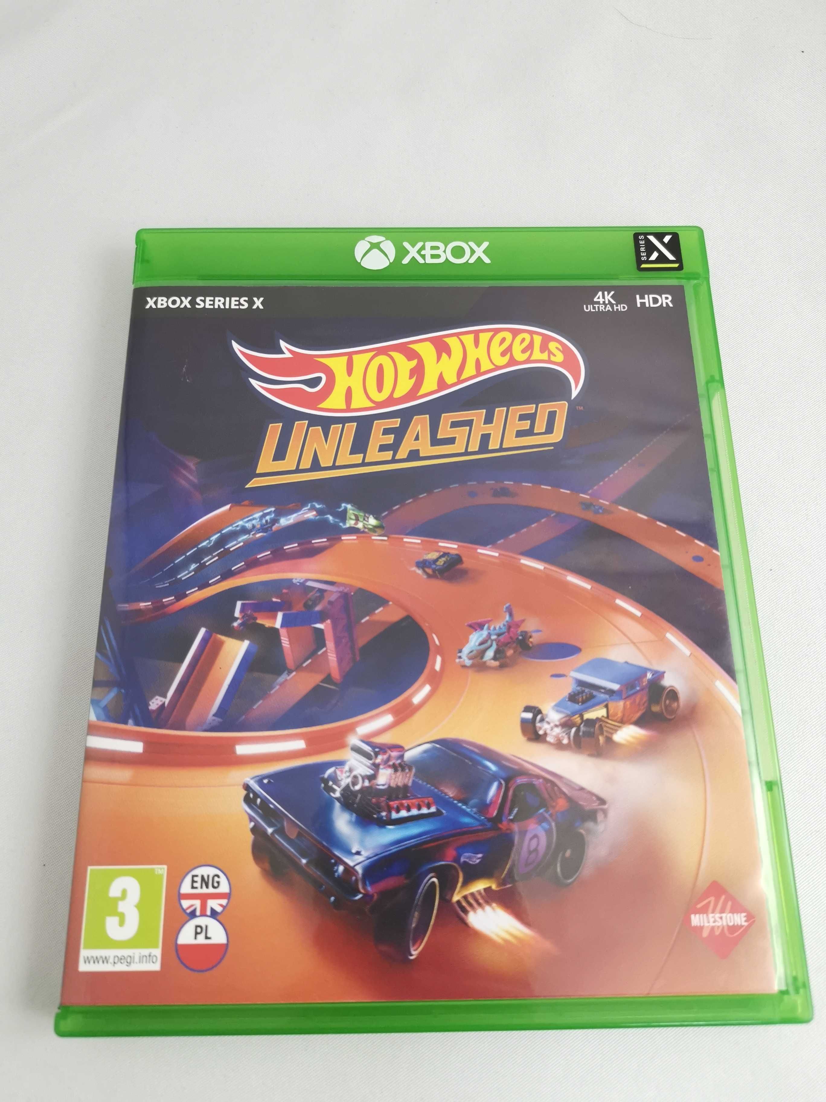 Na Lewara Gra Xbox One Series X Hot Wheels Unleashed