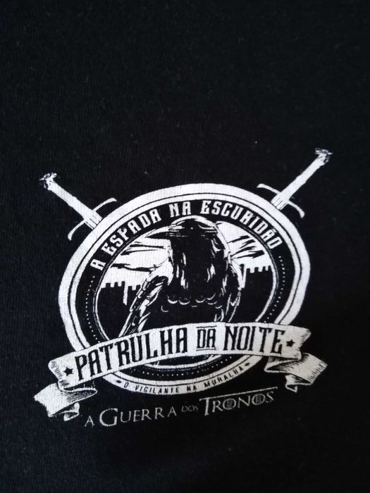 T-shirt Negra A Guerra dos Tronos (Game of Thrones) Keya Europe M