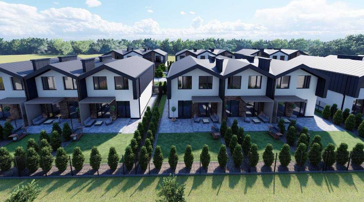 Продається Таунхаус 118 м2 в Скандинавському стилі з можливістю розтем