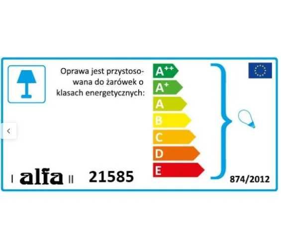 Żyrandol Astor chrom E14 Alfa