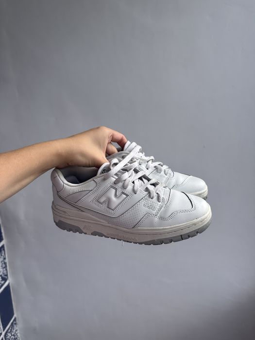 Кросівки білі new balance 550