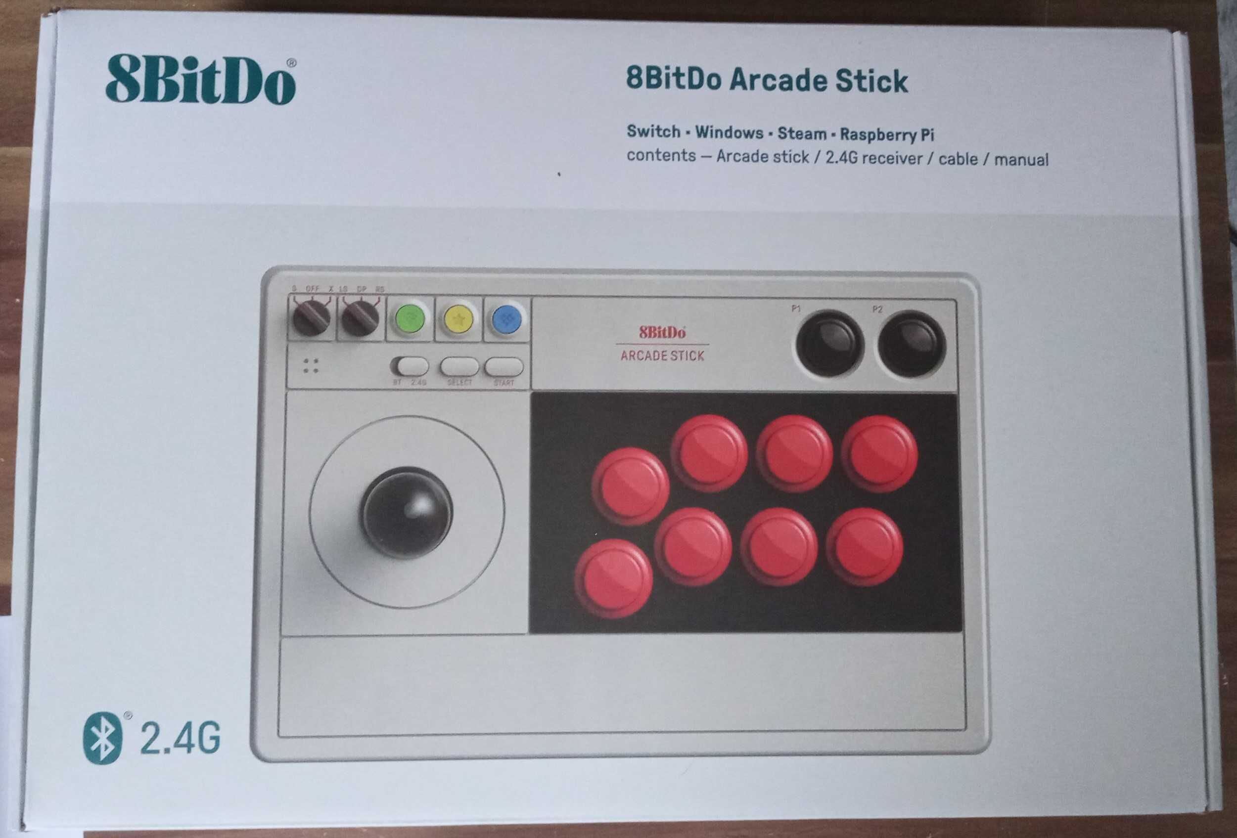 Arcade Stick 8bitdo + mod  SANWA JLF-TP-8YT