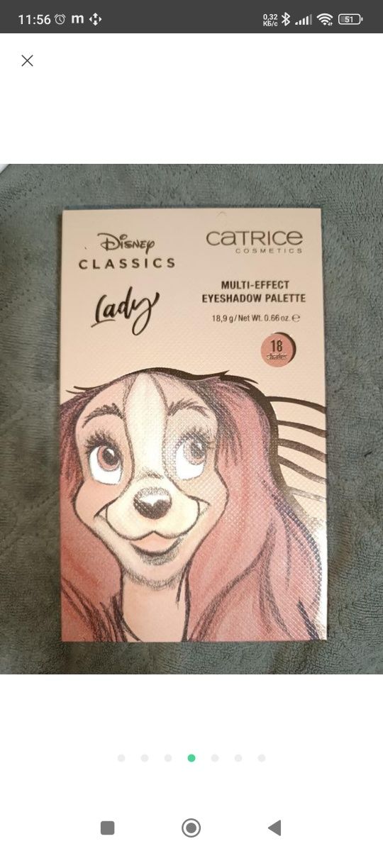 Catrice Disney Classics Lady Палетка с дзеркалом