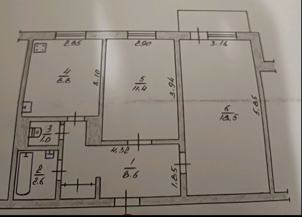 Продаж 2-кімнатної квартири, р-н Хмельник (Богунія)