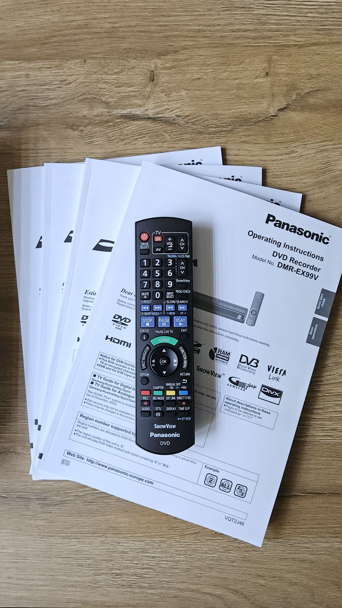 Panasonic DMR-EX99V magnetowid VHS DVD HDMI
