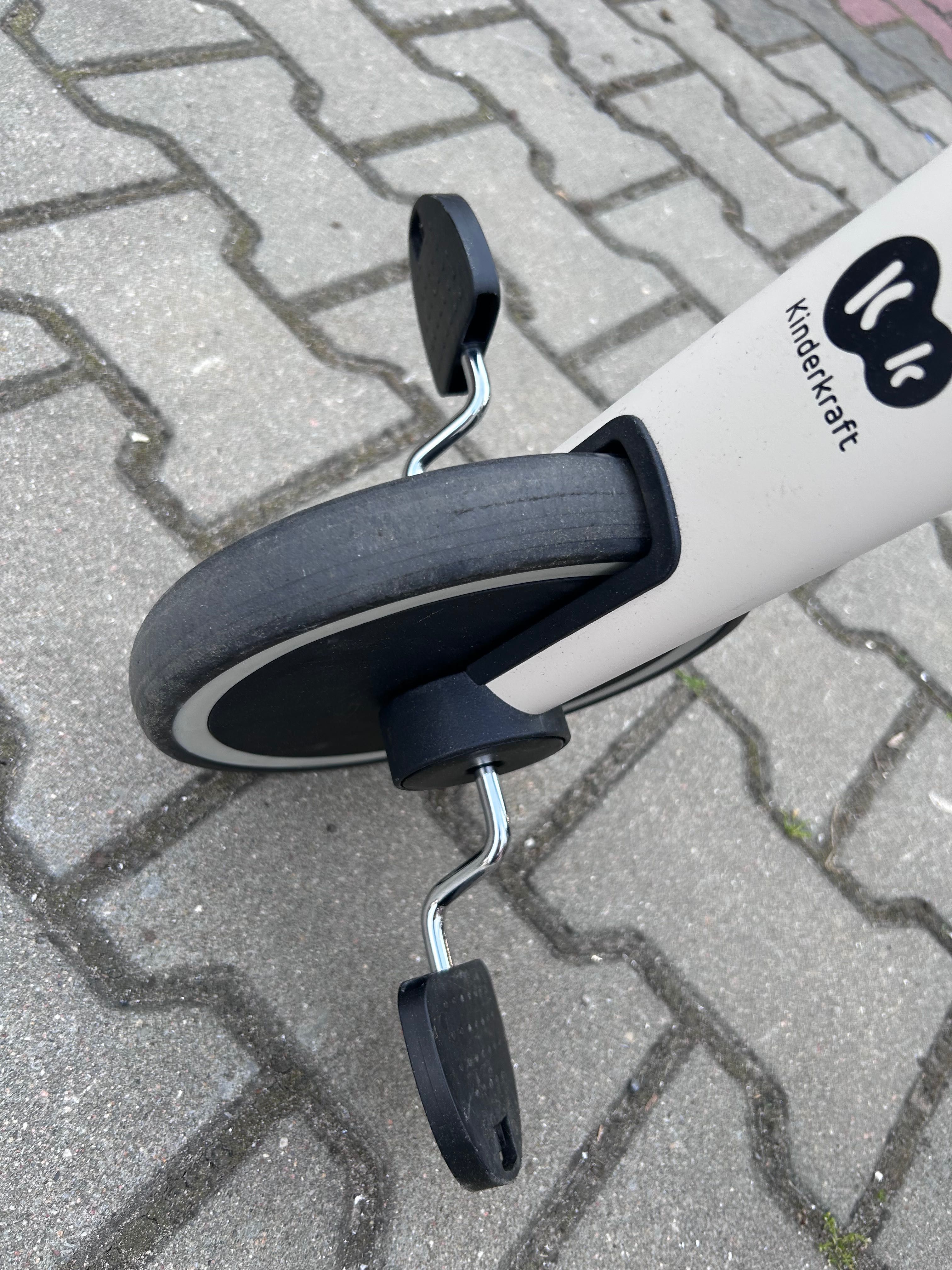 Kinderkraft rowerek trójkołowy 3 w 1 silver grey Stan idealny