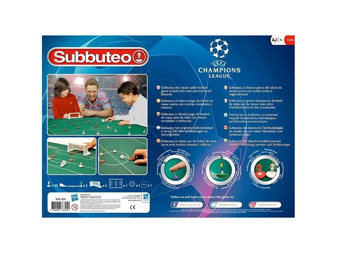 Jogo Subbuteo Champions League Edition + oferta (SLB / SCP / FCP) NOVO