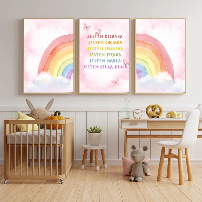 Plakaty do pokoju dziecka – A4 matowy