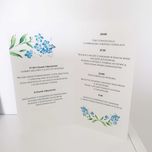 Menu weselne - niezapominajki
