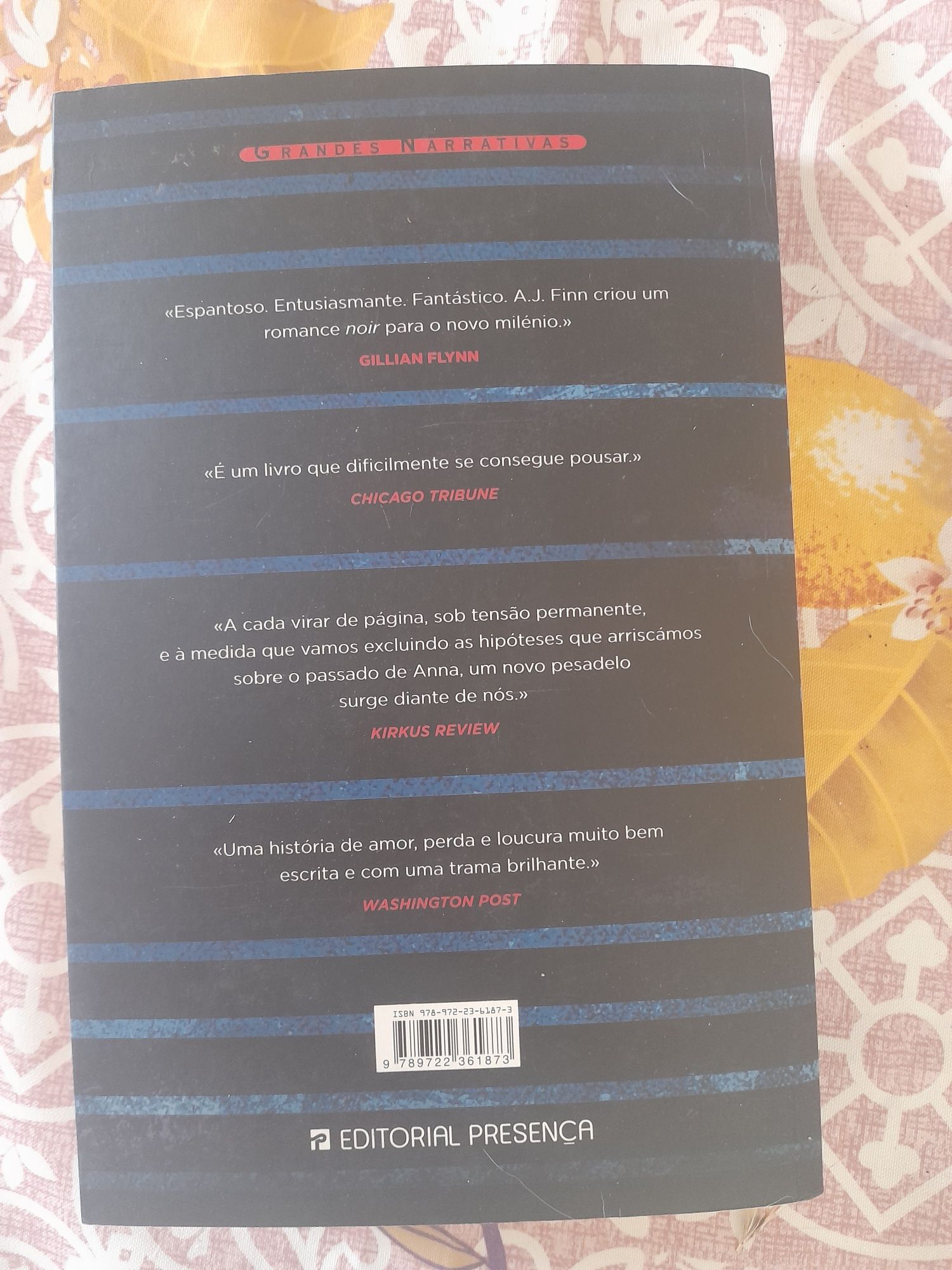 Livro A mulher a janela de Finn