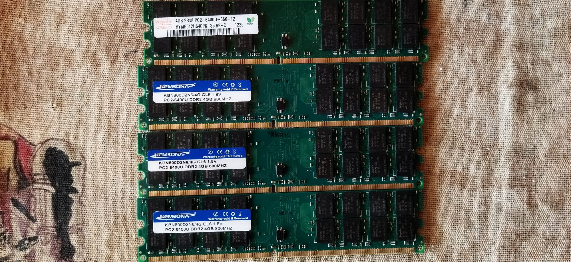 DDR2 16гб 4х4 продам