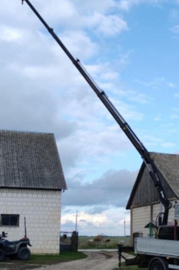 Hds żuraw dźwig podnośnik hiab palfinger fassi Iveco daily mascott