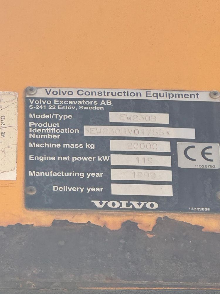 Koparka przeładunkowa Volvo