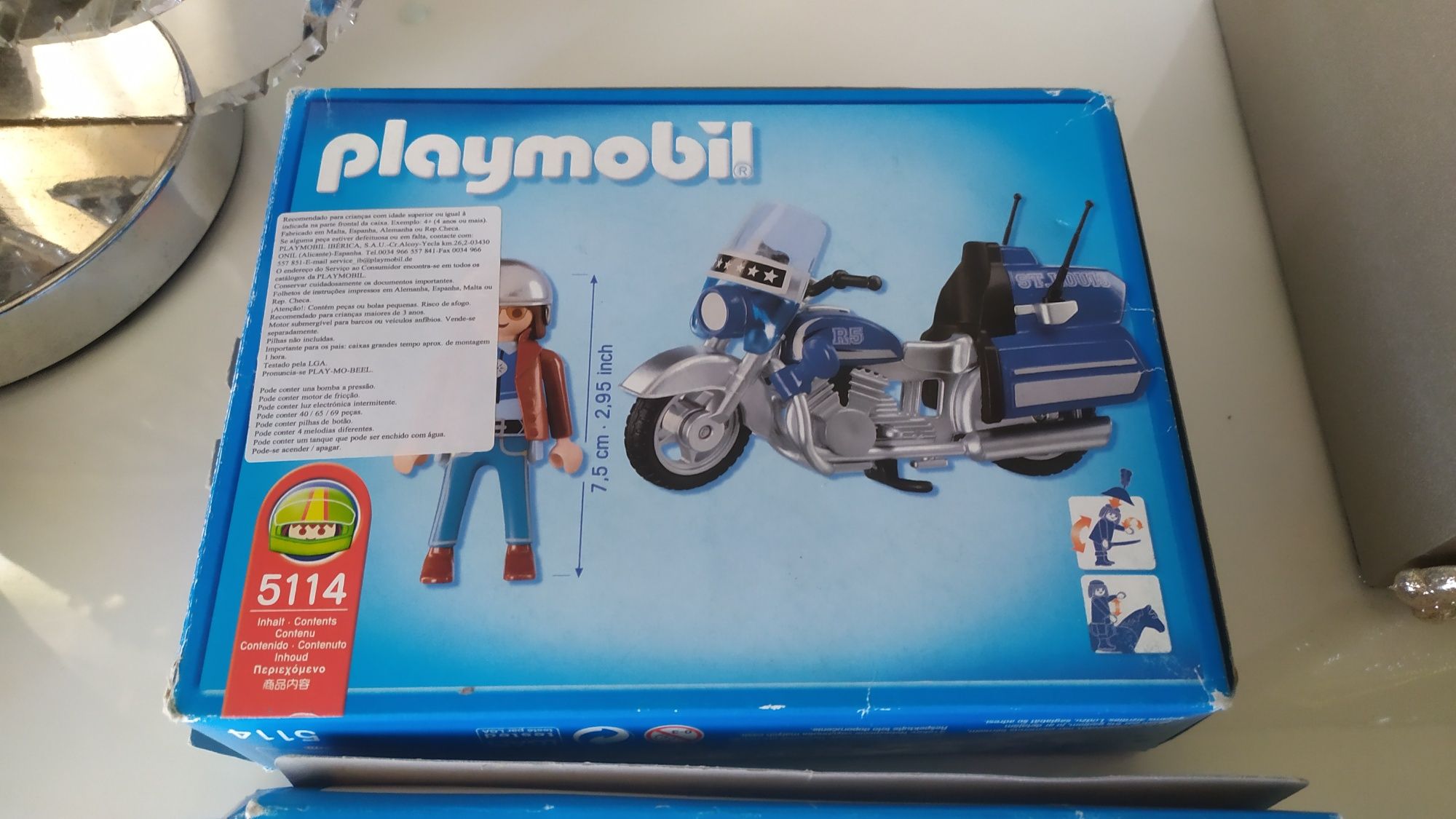 Playmobil 2 sets motos