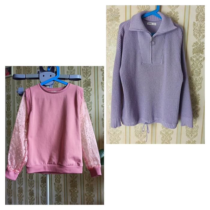 Джемпер,кофточка,свитшот Tu 9-10 лет,Sinsey 9-10 лет.