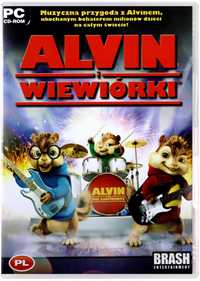 Gra muzyczna dla dzieci bez przemocy ALVIN i wiewiórki PC CD chipmunks
