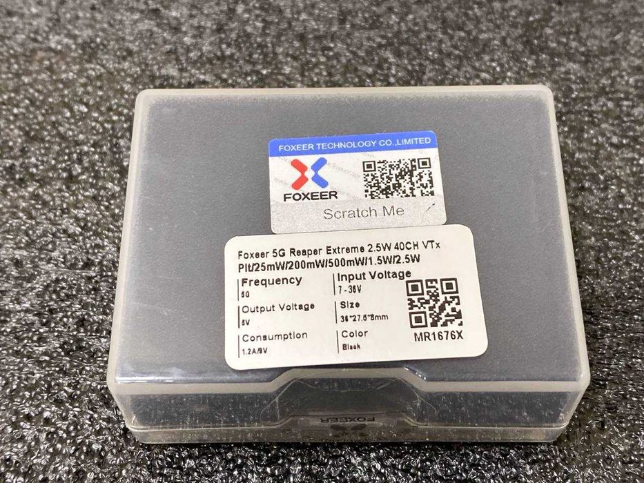 Комплект Foxeer 5g reaper extreme 2.5 w 40ch vtx + Foxeer Lollipop